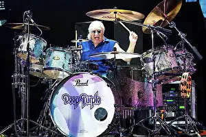 Rock Music Prints: Ian Paice (Schlagzeuger)