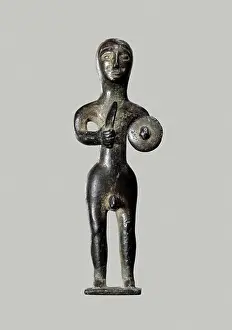 Spaniard Prints: Iberian ex-voto: Warrior. 3rd BC