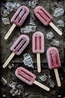 Made Prints: Ice cream on a stick with forest fruit flavor