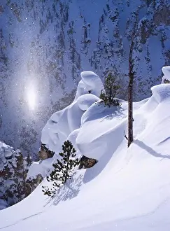 Atmospheric Phenomenon Prints: These ice crystals create the atmospheric phenomenon known as a sub-sun