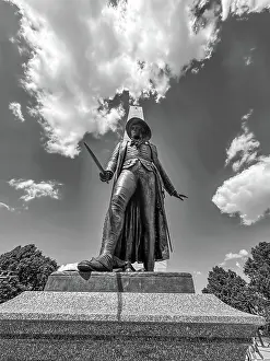 Exhibits Prints: Iconic Bunker Hill Monument: Symbol of Revolutionary Valor and National Heritage in Boston The Bunker Hill Monument