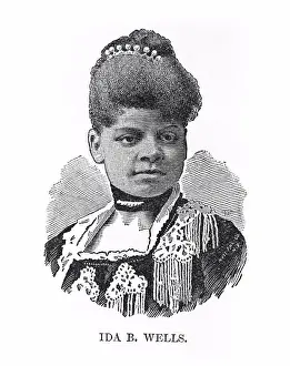 Activist Prints: Ida B. Wells (1862-1931), African American Journalist