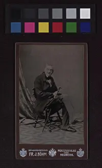 Photographs Prints: Ignaz Franz Castelli -, poet and writer, Franz Josef Böhm -, photographer
