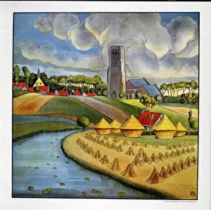 1944 Prints: Illustration by Franz M. Melchers (Dutch, 1868-1944), from Poems by Thomas Braun. 1897