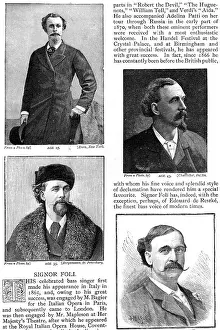 Opera Prints: Illustrations of Allan James Foley (1837-1899) an Irish bass opera singer