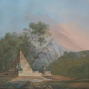 Chalk Prints: Imaginary Design Monument Lord Nelson Augustine Maria Aglio