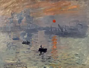 Beginnings Prints: Impression, Sunrise (The Outer Harbor of Le Havre Facing Southeast) 1872 Claude Monet (1840-1926 French)