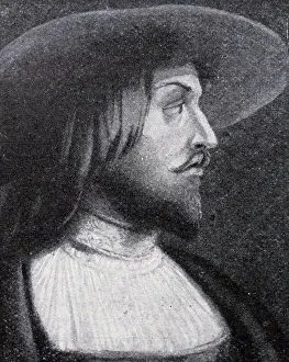 Hungary Prints: The Last Independent King. King Lewis II
