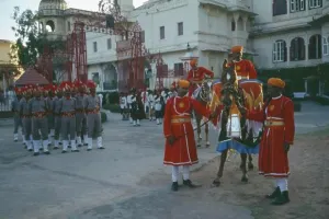 Bharat Prints: India, Rajasthan, Udaipur, The City Palace Complex