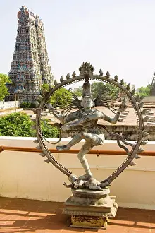 Architectural Prints: India, Tamil Nadu, Madurai, Nataraja