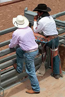 Jean Prints: Indian cowboys on Navajo pro circut