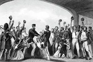 Imperialism Prints: Indian Mutiny 1857-1859, also known as the Sepoy Mutiny or the Great War of Independence