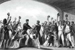 Engraved Image Prints: Indian Mutiny 1857-9. First relief of Lucknow by General Henry Havelock 15 September 1857