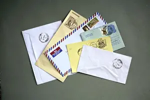 Greeting Prints: Indian Postage ; envelop ; Inland Letter ; Airmail ; Post Card ; Greeting ; India