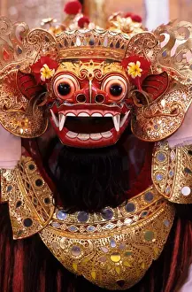 Dragon Prints: INDONESIA, BALI, BARONG DANCE, BARONG MASK