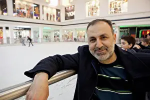 Consumerism Prints: The Indoor Ice Rink At The Popular Family Mall Shopping Mall At Erbil