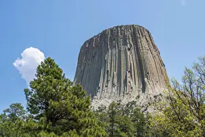 Woods Prints: The infamous Devils Tower National Monument in Wyoming