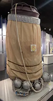 Soviet Prints: Inflatable airlock from Voskhod 2