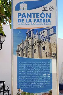 Temples Prints: Information about the Pantheon de la Patria