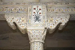 Culture Prints: Inlaid marble arch in Musamman Burj