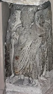 Inscription Prints: Inscribed statue base found in the Roman baths