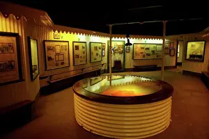 Zulu Kingdom Prints: Inside the Siege Museum, Ladysmith. kwaZulu-Natal. South Africa