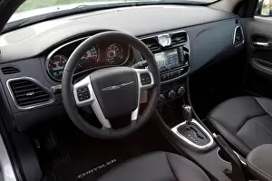 Instrument Panel Prints: Interior of a 2012 Chrysler 200 sedan showing the instrument panel