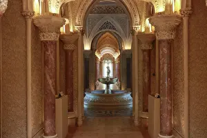 Gothic Prints: Interior from the amazing Monserrate Palace in Sintra Portugal