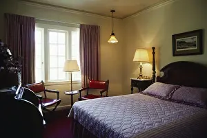Breakfast Prints: Interior of the BENBOW INN, a classic bed & breakfast found on HY 101 in NORTHERN CALIFORNIA