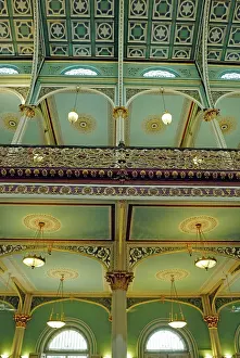 Decke Prints: Interior in Bhau Daji Lad Museum Byculla Bombay Mumbai Maharashtra India Copyright: xHemangixNakwe/DinodiaxPhotox