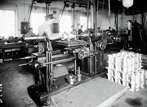 Interior from Gustaf LM Ericsson's automobil factory