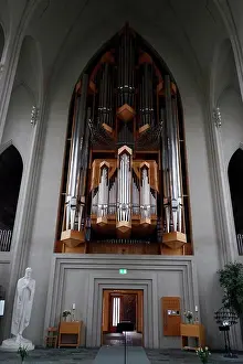 Architec Ture Prints: Interior of the Hallgrímskirkja