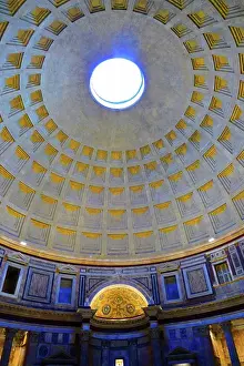 Emperor Prints: Interior of the Pantheon a former Roman temple