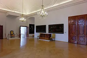 Interior Photo Prints: Interior view, throne room, exhibition