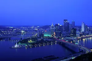 Pennsylvania Prints: Intersection of Allegheny River