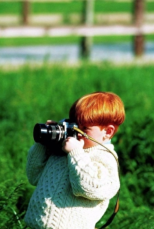 Interested Prints: Ireland, Boy taking a picture