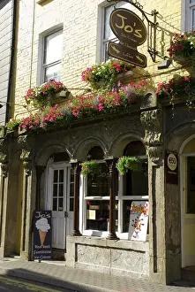 Cork Prints: Ireland, County Cork, Kinsale. Ice cream shop on Main Street