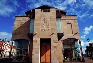 Entryway Prints: Irish Linen Centre, Lisburn Museum, Co Down, Ireland, History of the Irish linen industry