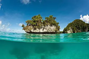 Overlooking Prints: Island world of Palau, Micronesia, Palau, Oceania