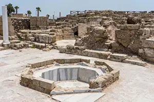Traveling Prints: Israel, The ruins of Caesarea Maritima in Caesarea National Park