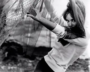 Looking At The Camera Prints: Italian actress Edy Vessel (Edoarda Vesselovsky) posing. 1962