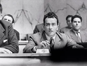 Parties Prints: Italian politician and journalist Pietro Ingrao attending the 8th National Congress of the PCI (Italian Communist Party)