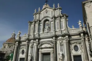 Walter Bibikow Prints: ITALY, Sicily, CATANIA: DUOMO/ Cathedral of St. Agatha