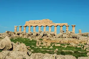 Geography Prints: Italy, Sicily, Selinunte, Archaeological site