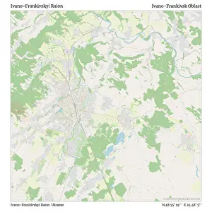 Streets Prints: Ivano-Frankivskyi Raion, Ivano-Frankivskyi Raion