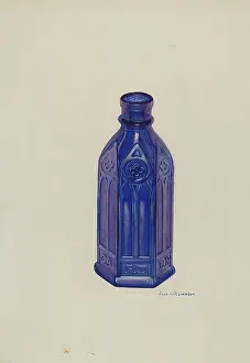 Bottle Prints: Jack Williamson, Ink Bottle, 1935 1942 Ink Bottle