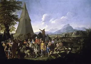 Old Testament Prints: Jacob and his Family Entering Egypt Willem Reuter (1642-1681/Flemish) Christie's Images
