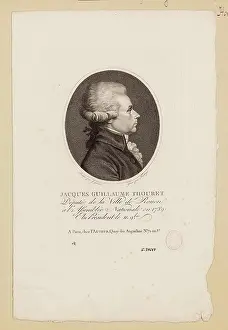 Jacques Prints: Jacques Guillaume Thouret / Member of the City of Rouen / At the National Assembly in 1789