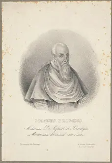 Portrety Prints: Jan Brożek (Latin Joannes Broscius)