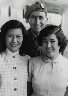 New Zealand Prints: Japan Brides Coming Home - Two pretty Japanese brides